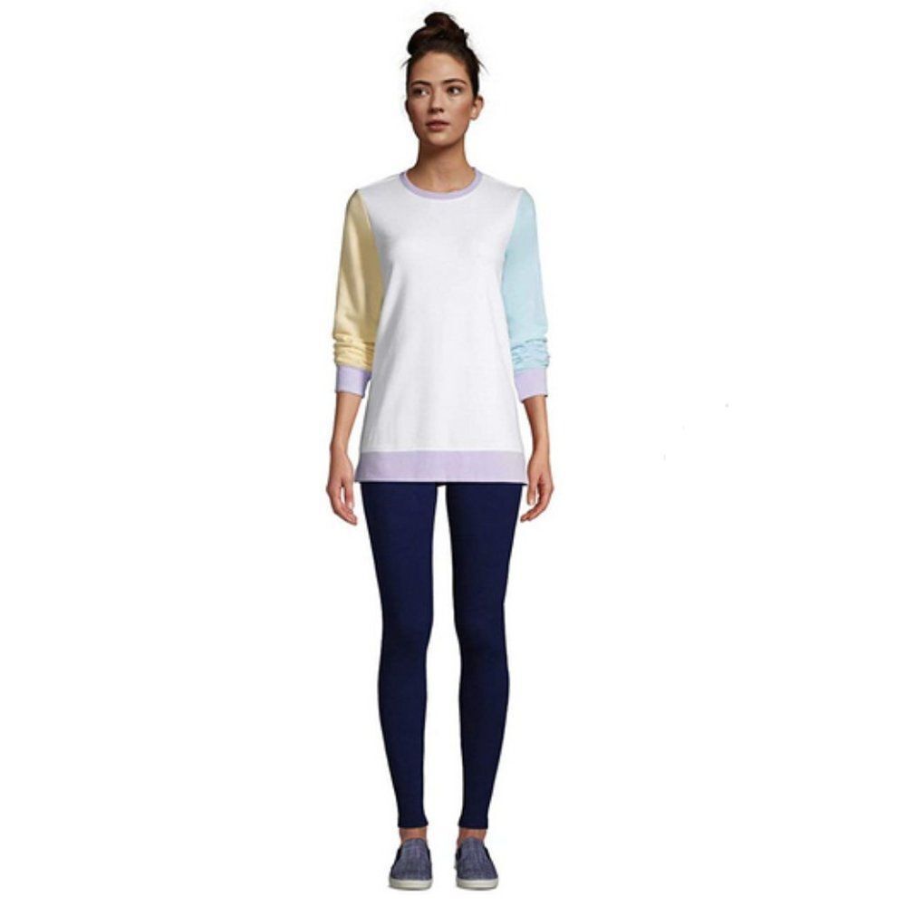 Lands' End Sz. S Serious Sweats Sweatshirt Tunic Athleisure